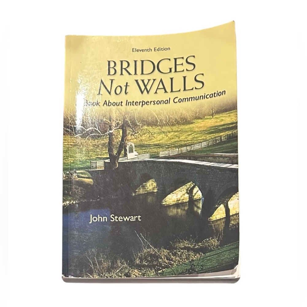 📚Bridges Not Walls: A Book about Interpersonal Communication | Paperback | EUC
